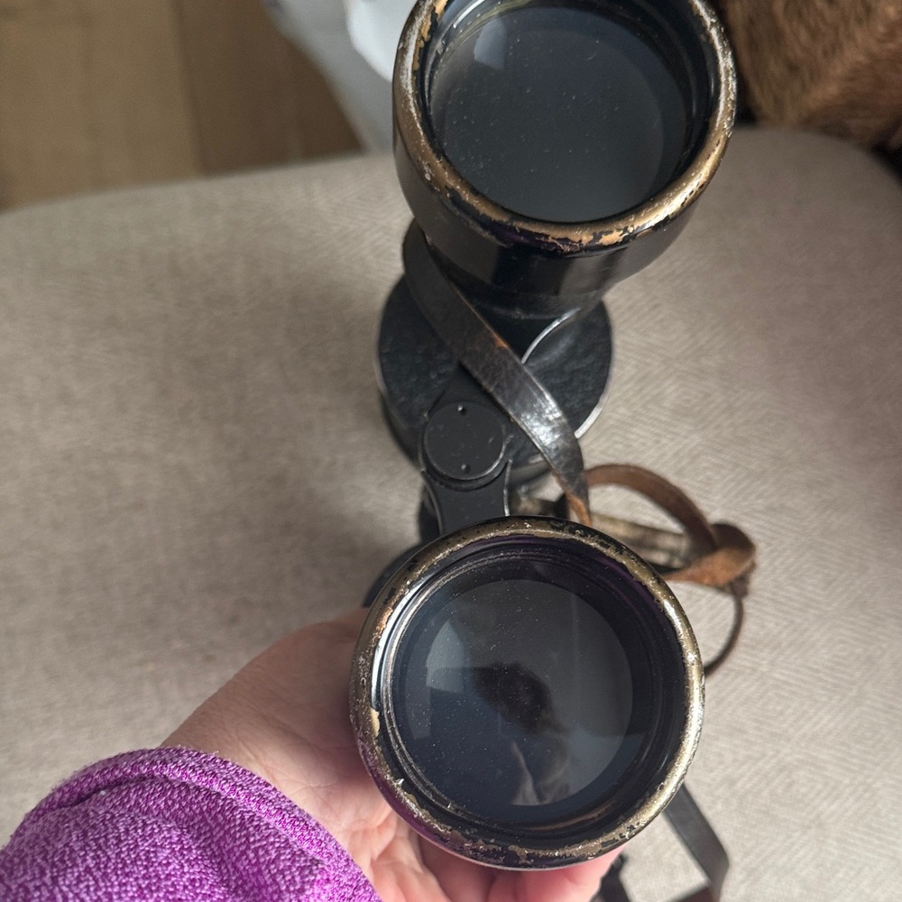 WWII German Kriegsmarine 7x50 Commander Binoculars - Picture 9 of 10